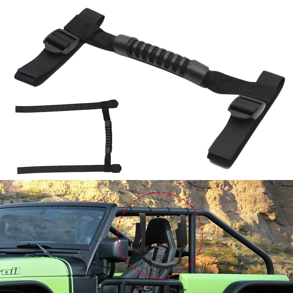 4x Car Handle Bar Frame Modified Grab Grip Roof Door Pull Rope Anti-slip For Jeep-Wrangler YJ TJ JK JKU JL JLU1987-2022Universal
4x Car Handle Bar Frame Modified Grab Grip Roof Door Pull Rope Anti-slip For Jeep-Wrangler YJ TJ JK JKU JL JLU1987-2022Universal