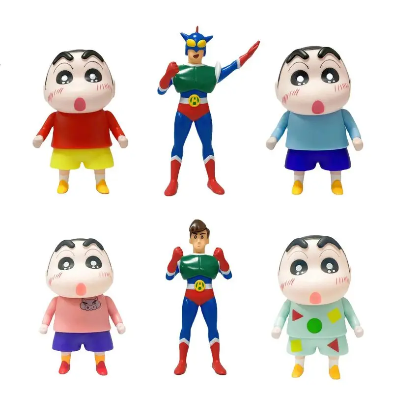 Аниме экшн-фигурки Crayon Shin-chan, детская игрушка, коллекционные фигурки из мультфильмов, подарок на Хэллоуин
Аниме экшн-фигурки Crayon Shin-chan, детская игрушка, коллекционные фигурки из мультфильмов, подарок на Хэллоуин