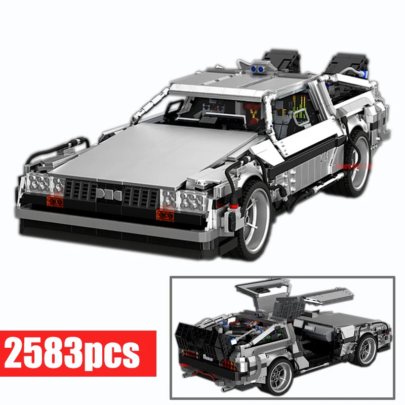 Новая серия фильмов временное путешествие Назад в будущее 1985 машина Highhal Racing строительные блоки спортивная модель автомобиля
Новая серия фильмов временное путешествие Назад в будущее 1985 машина Highhal Racing строительные блоки спортивная модель автомобиля