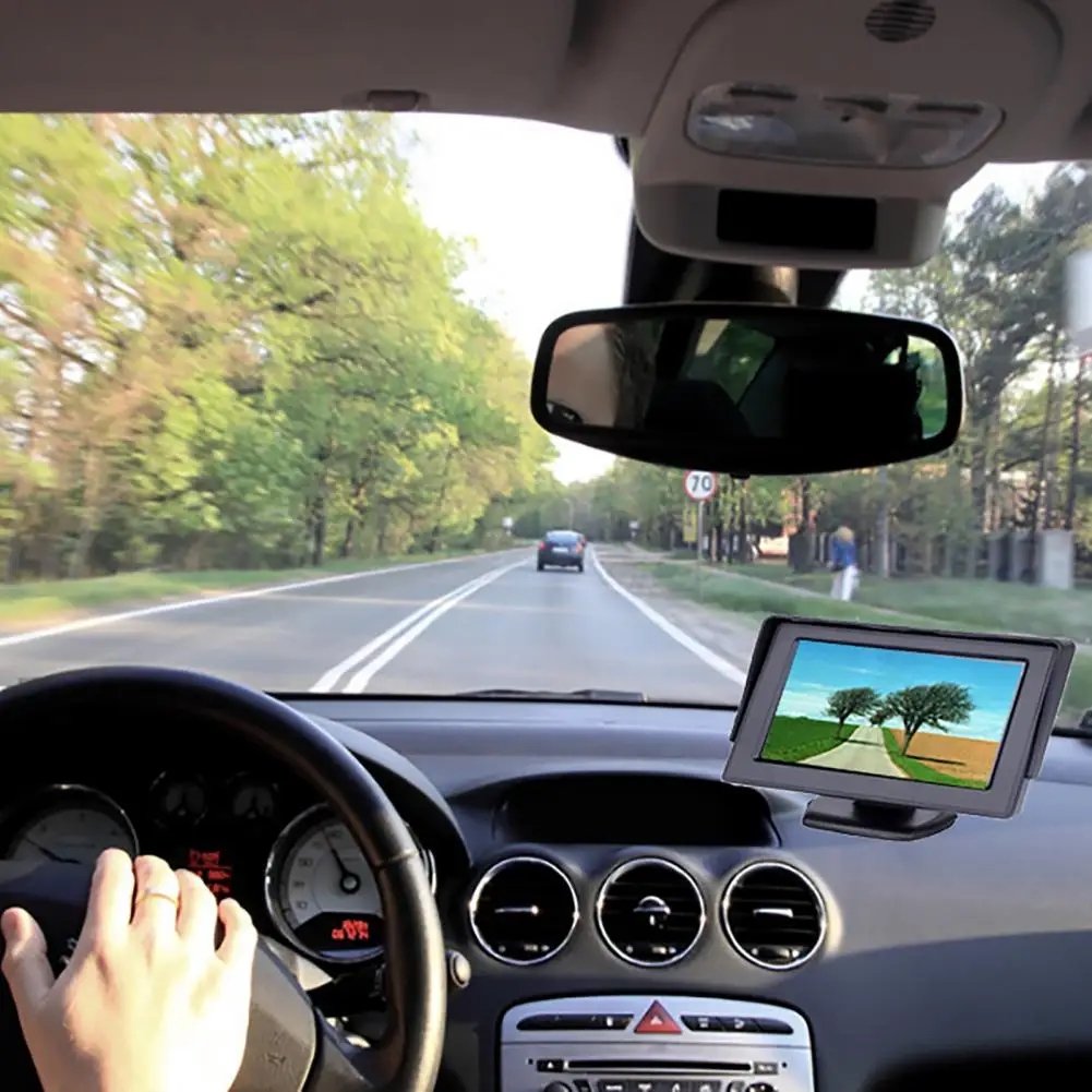 Car Monitor Rearview Parking Mirror 4.3Inch High Clarity Video Input With Rear View Camera Night Vision With Monitor Kit For Car
Car Monitor Rearview Parking Mirror 4.3Inch High Clarity Video Input With Rear View Camera Night Vision With Monitor Kit For Car