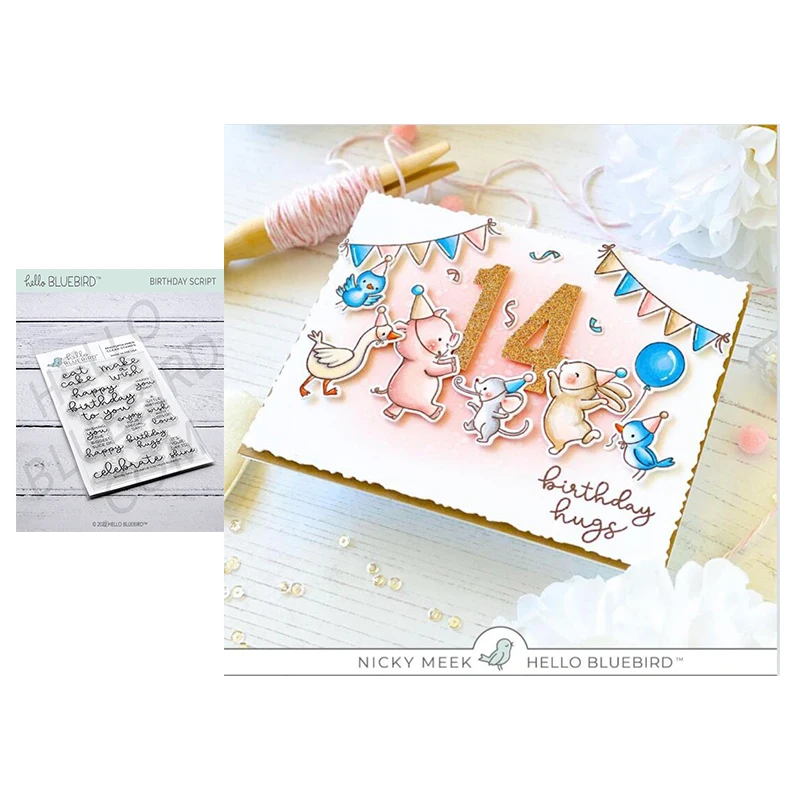 Happy Birthday to You Letters Transparent Clear Silicone Stamps Seal for DIY Scrapbooking Photo Album Sheets Mould Decoration
Happy Birthday to You Letters Transparent Clear Silicone Stamps Seal for DIY Scrapbooking Photo Album Sheets Mould Decoration