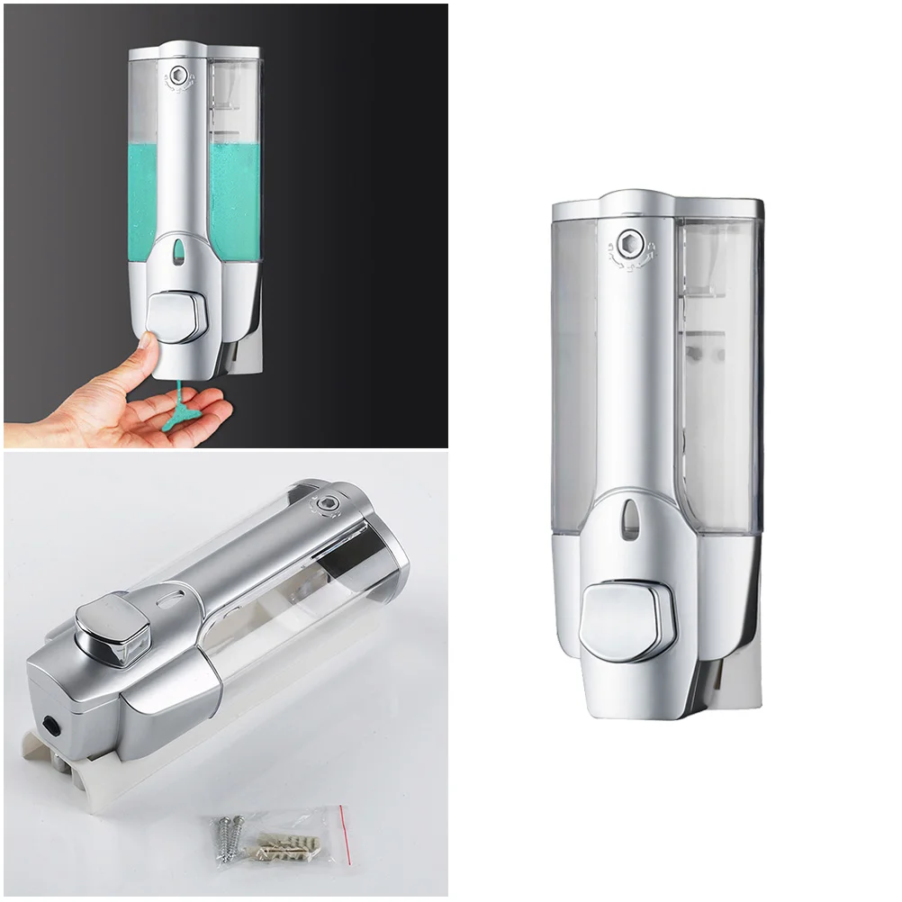 1Pc Dispenser Wall-mounted Empty Refillable 350ML Dispenser Shampoo Container Container
1Pc Dispenser Wall-mounted Empty Refillable 350ML Dispenser Shampoo Container Container
