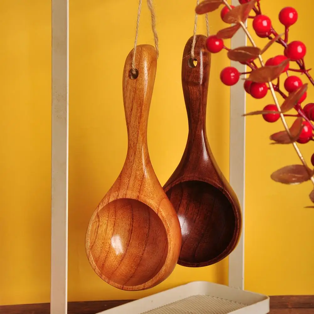 Large Natural Wood Soup Japan-style Environmental Tableware Cooking Honey Coffee Spoon Mixing Round Spoons For Soup Cooking
Large Natural Wood Soup Japan-style Environmental Tableware Cooking Honey Coffee Spoon Mixing Round Spoons For Soup Cooking