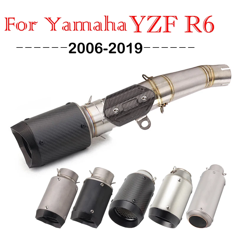 R6 For Yamaha YZF R6 2006-2019 Slip-on AR Exhaust Muffler Pipe Silencer System DB Killer Catalyst 2018 2017 2016 2015 2014 2013
R6 For Yamaha YZF R6 2006-2019 Slip-on AR Exhaust Muffler Pipe Silencer System DB Killer Catalyst 2018 2017 2016 2015 2014 2013