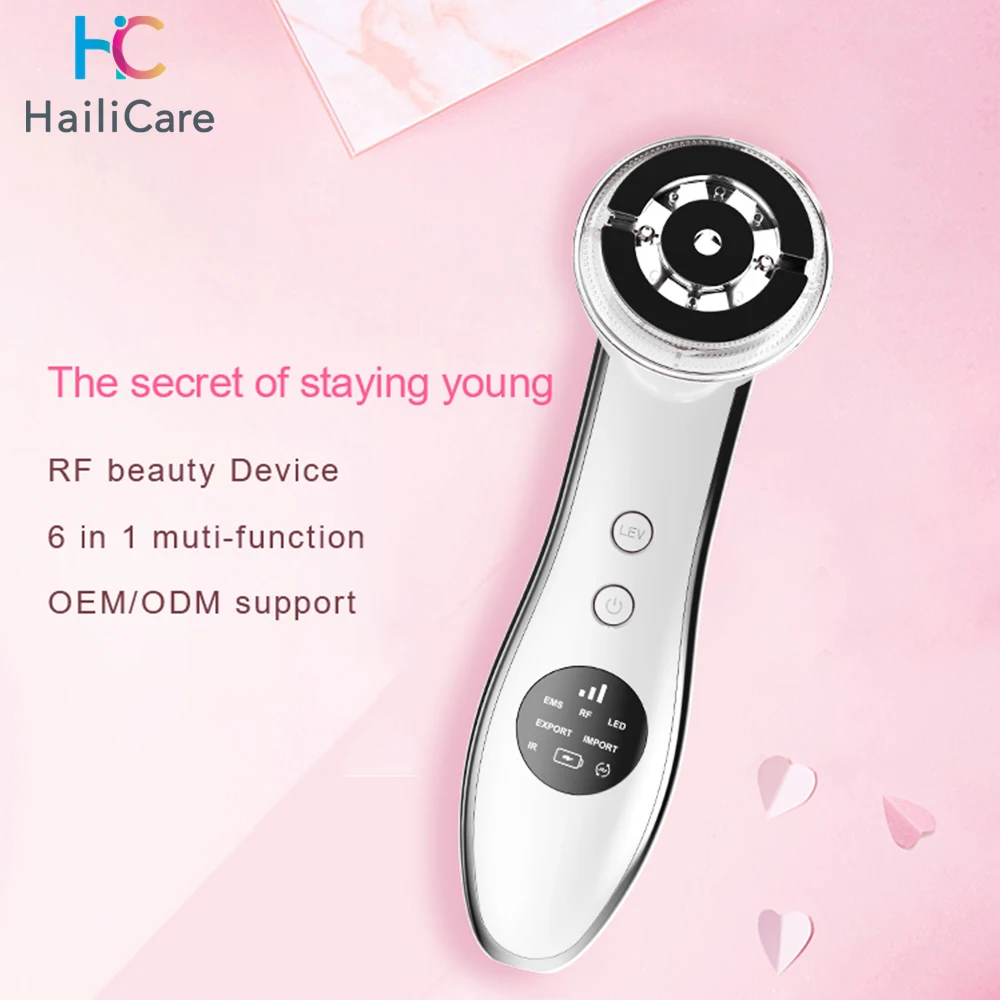 7 in 1 RF EMS Radiofrequency Facial Lifting Mesotherapy Massager Face Skin Rejuvenation Tightening Machine Home Beauty Device
7 in 1 RF EMS Radiofrequency Facial Lifting Mesotherapy Massager Face Skin Rejuvenation Tightening Machine Home Beauty Device