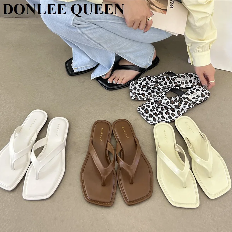 Fashion Women Slippers Summer Outdoor Flat Casual Slides Beach Flip Flops Non-slip Basic Sandal Leopard Print Shoes Female Mujer
Fashion Women Slippers Summer Outdoor Flat Casual Slides Beach Flip Flops Non-slip Basic Sandal Leopard Print Shoes Female Mujer