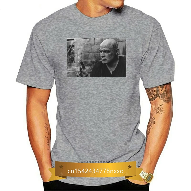 Marlon Brando Apocalypse Now Colonel Walter E. Kurtz White T-Shirt Size S-XXXL Brand shirts jeans Print Classic Quality t-shirt
Marlon Brando Apocalypse Now Colonel Walter E. Kurtz White T-Shirt Size S-XXXL Brand shirts jeans Print Classic Quality t-shirt