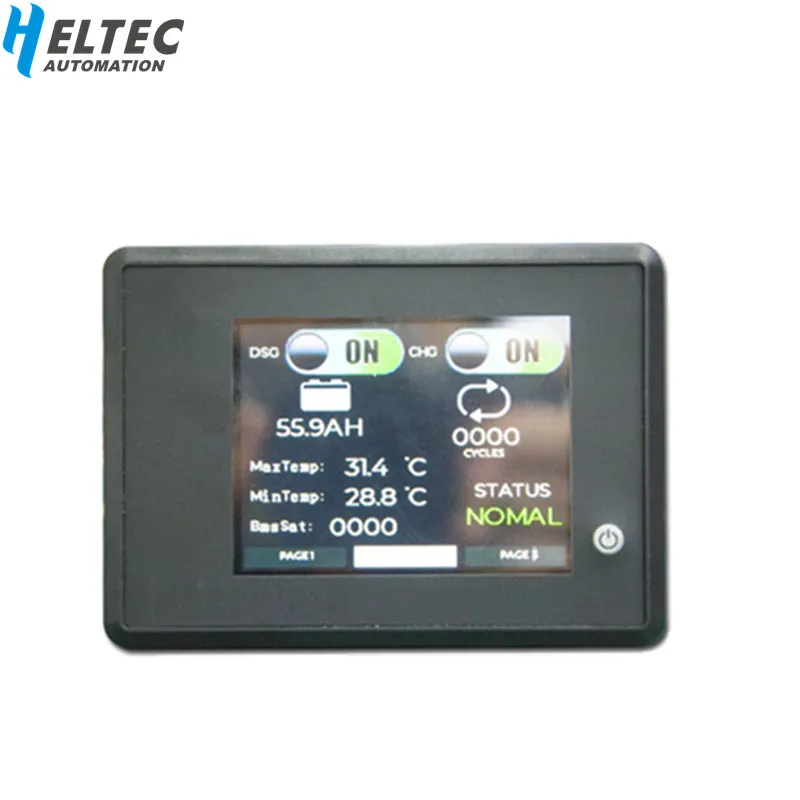 

3S-24S Lithium Battery BMS Smart LCD Display Touch Screen for Xiaoxiang with UART RS485 Ports