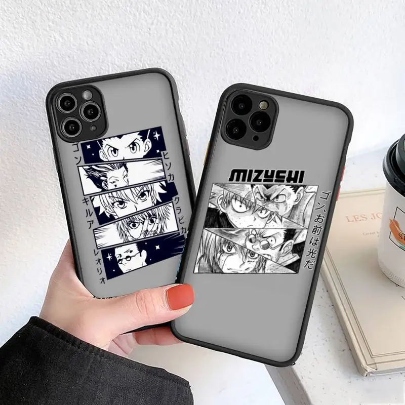 Hunter Hunter X japanese anime Phone Case For iphone 13 12 11 8 7 plus mini x xs xr pro max matte transparent cover
Hunter Hunter X japanese anime Phone Case For iphone 13 12 11 8 7 plus mini x xs xr pro max matte transparent cover