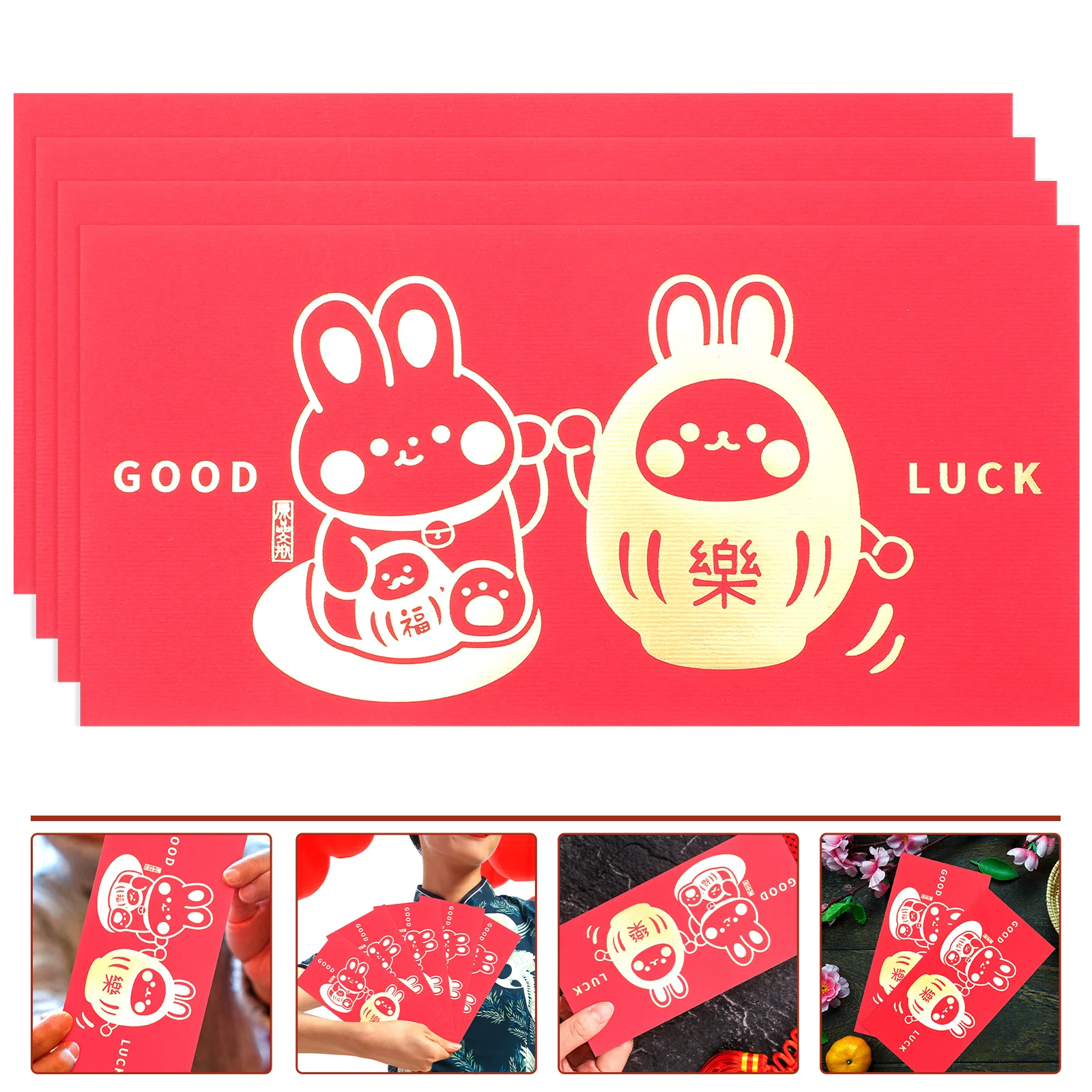 Red Packet Money Hong Bao New Envelopes Packets Year Spring Festival Lunar Rabbit Lucky Bag Luck Envelope Pockets Bunny Zodiac
Red Packet Money Hong Bao New Envelopes Packets Year Spring Festival Lunar Rabbit Lucky Bag Luck Envelope Pockets Bunny Zodiac