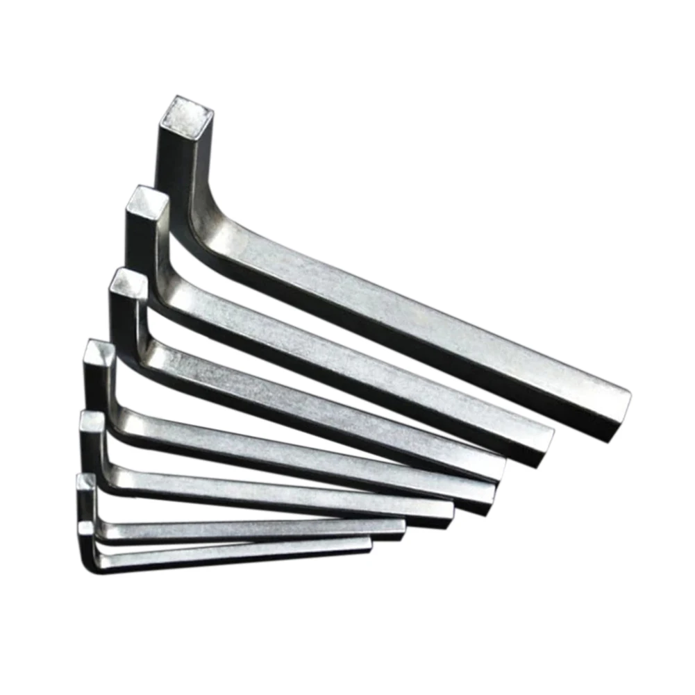 7pcs L Shape Square Head Wrench Square Key 4 Point Wrench Screwdriver Set 3-10mm Chromium Vanadium Steel Short Tool Set
7pcs L Shape Square Head Wrench Square Key 4 Point Wrench Screwdriver Set 3-10mm Chromium Vanadium Steel Short Tool Set