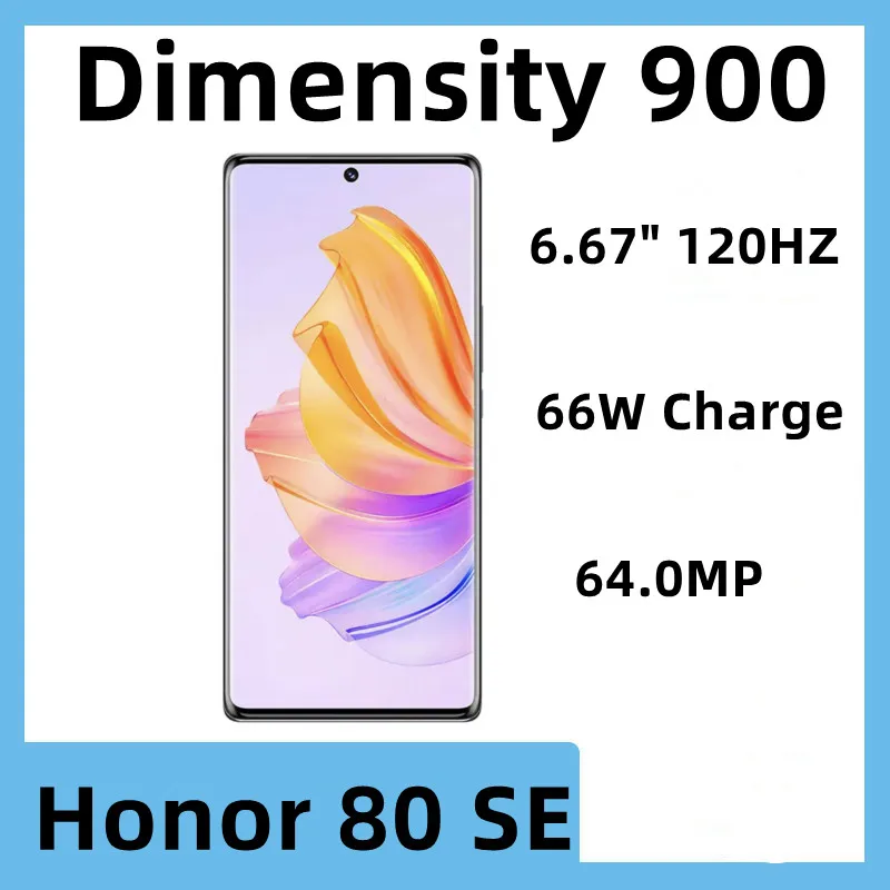 Honor 80 SE мобильный телефон Dimensity 900 Android 12,0 OTA обновление 6,67 "OLED 120 Гц 66 Вт зарядка МП камера отпечаток пальца
Honor 80 SE мобильный телефон Dimensity 900 Android 12,0 OTA обновление 6,67 "OLED 120 Гц 66 Вт зарядка МП камера отпечаток пальца