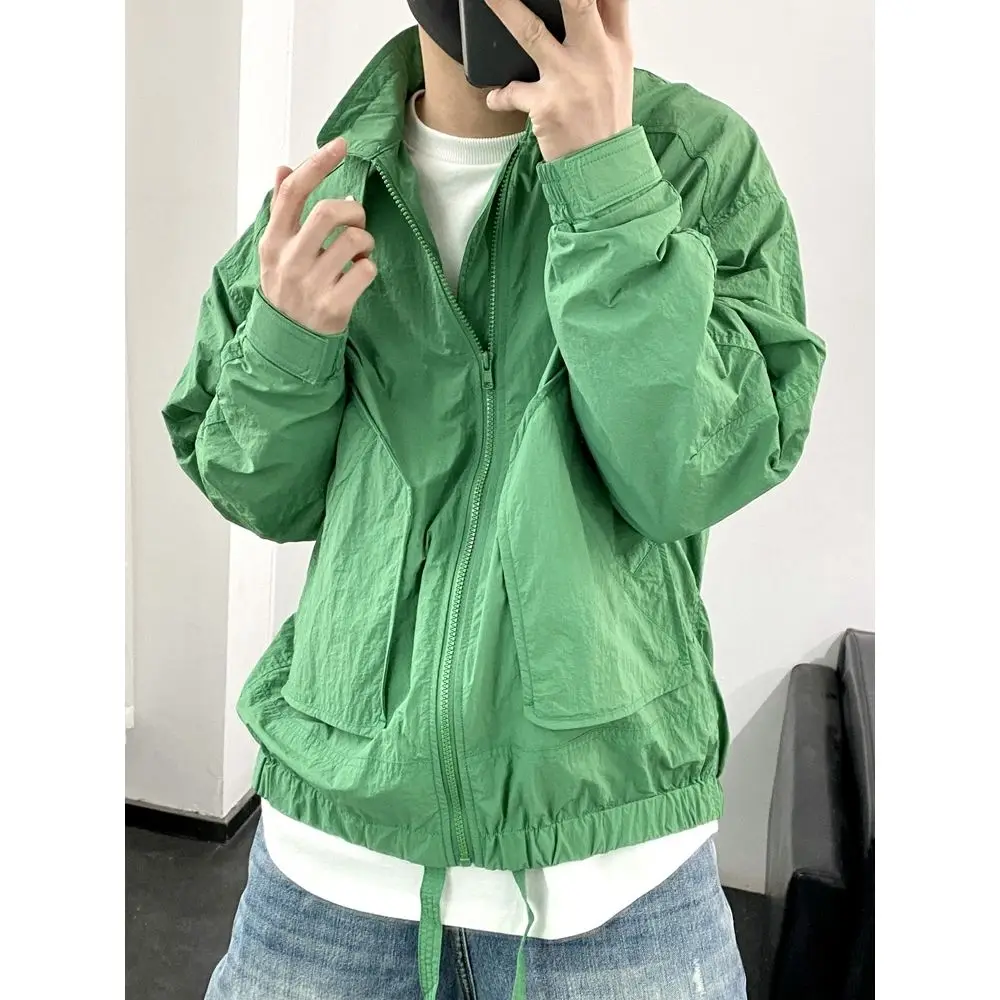 2022 Windbreaker man Jackets Long Sleeve Harajuku Loose Basic Jacket Streetwear Bomber Jacket Large Size men's Outwear
2022 Windbreaker man Jackets Long Sleeve Harajuku Loose Basic Jacket Streetwear Bomber Jacket Large Size men's Outwear