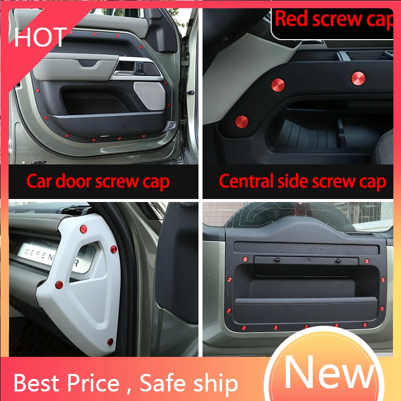 Car Door Tail Box Door Screw Cap,For Land Rover Defender 110 130 2020-2021,Central Control Dashboard Side Screw Decoration Cover
Car Door Tail Box Door Screw Cap,For Land Rover Defender 110 130 2020-2021,Central Control Dashboard Side Screw Decoration Cover