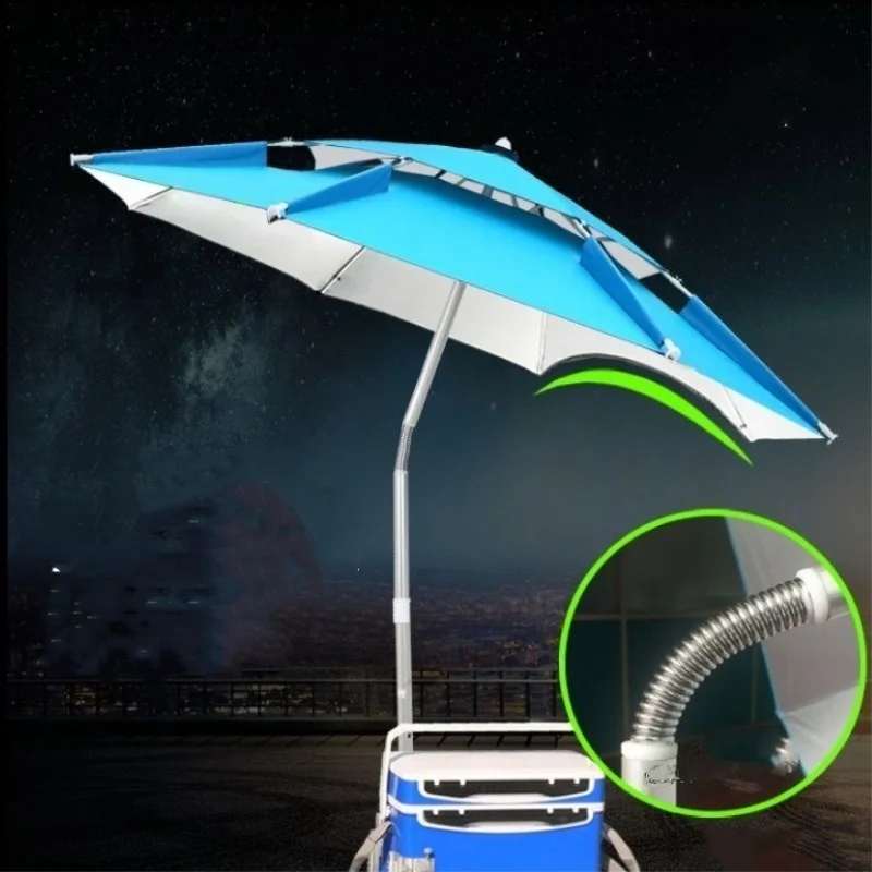 Hot Sale 1.8-2.2m Beach Fishing 12 Type Folding Umbrella Outdoor Universal Rain-proof Sunscreen Anti-UV Sunshade Camping Awning
Hot Sale 1.8-2.2m Beach Fishing 12 Type Folding Umbrella Outdoor Universal Rain-proof Sunscreen Anti-UV Sunshade Camping Awning
