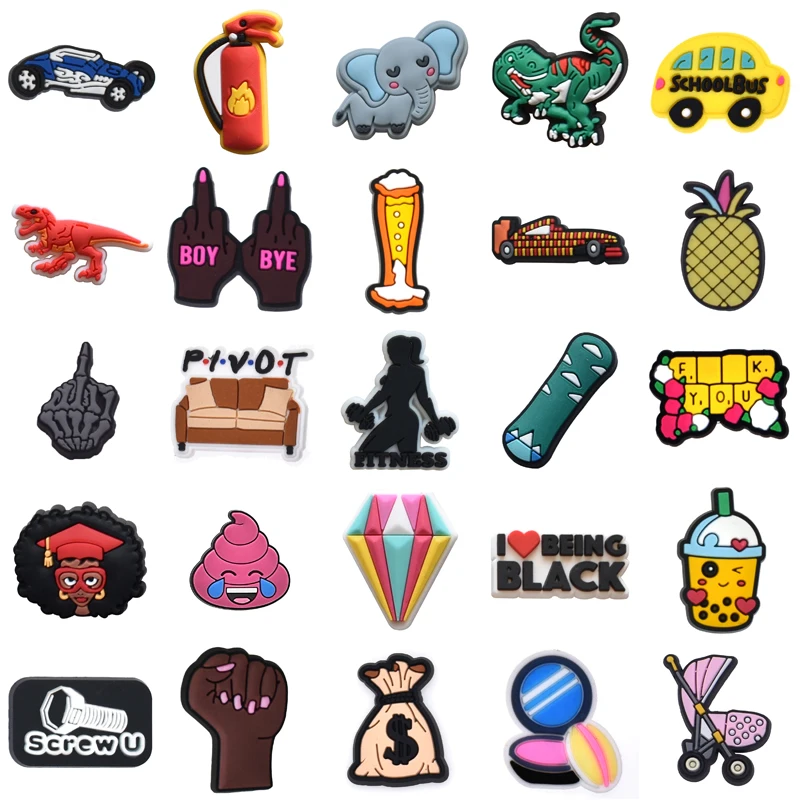 Wholesale Bulk Decorations for Croc Packs Women Charm Shoe Charms Men Gifts Para Pins Kids Set Jeans Boy Shoes Accessories Girl
Wholesale Bulk Decorations for Croc Packs Women Charm Shoe Charms Men Gifts Para Pins Kids Set Jeans Boy Shoes Accessories Girl