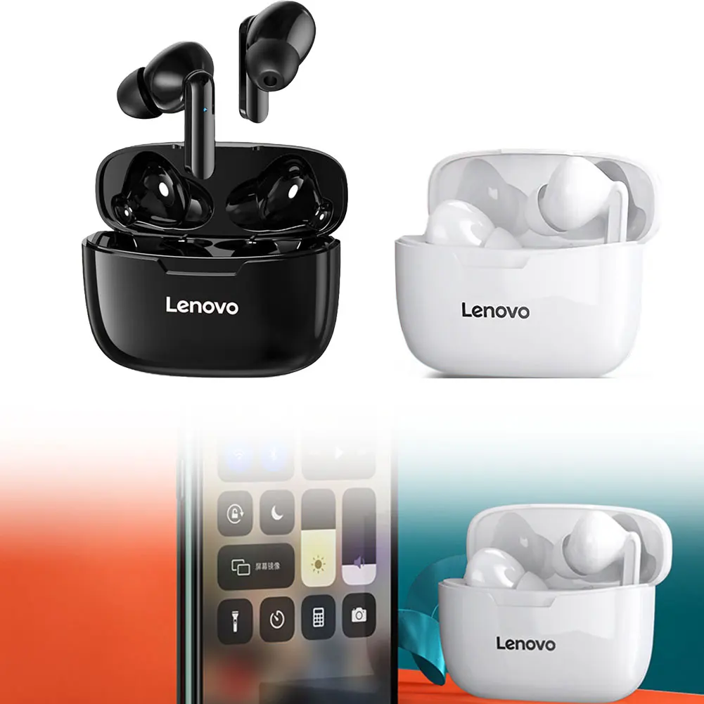 Bluetooth-наушники XT90 Lenovo TWS, водонепроницаемые, с шумоподавлением и сенсорным управлением
Bluetooth-наушники XT90 Lenovo TWS, водонепроницаемые, с шумоподавлением и сенсорным управлением
