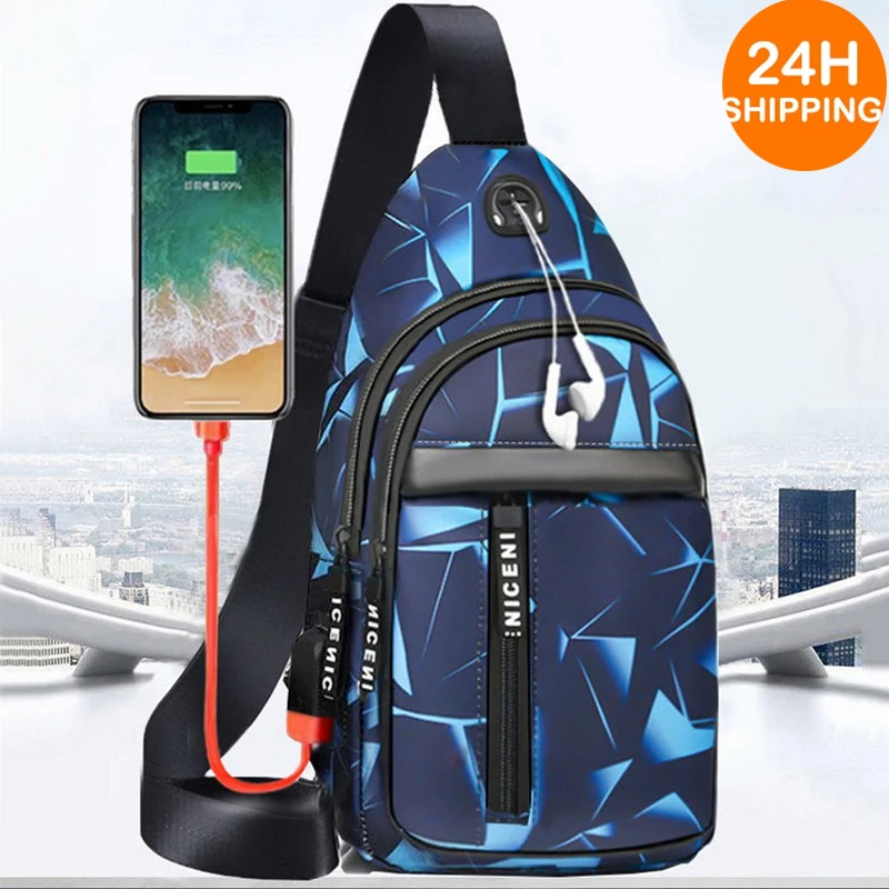 Men's Chest Waist Bag 2022 Casual Men Oxford Cloth Sports Messenger Bag Shoulder Usb Charging Hole Small Anti-Theft Shoulder Bag
Men's Chest Waist Bag 2022 Casual Men Oxford Cloth Sports Messenger Bag Shoulder Usb Charging Hole Small Anti-Theft Shoulder Bag