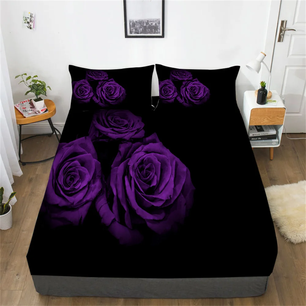 Flower 3D Comforter Cover Set Queen Size Bed Sheet Sets Woman Girls Home Textiles Cotton Fitted Sheets Beds Covers Pillowcase
Flower 3D Comforter Cover Set Queen Size Bed Sheet Sets Woman Girls Home Textiles Cotton Fitted Sheets Beds Covers Pillowcase