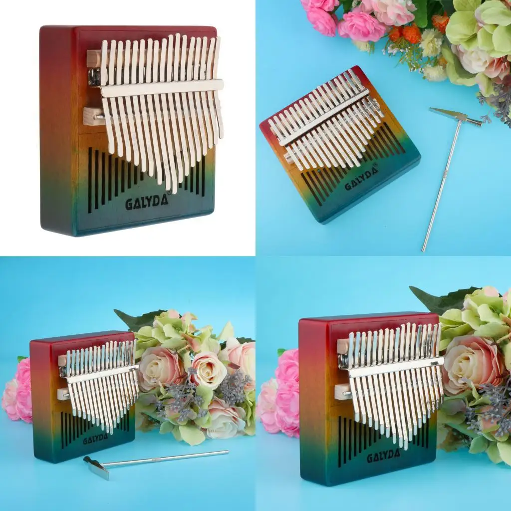 17 клавиш Kalimba большой палец пианино Mbira клавиатура музыкальный инструмент
17 клавиш Kalimba большой палец пианино Mbira клавиатура музыкальный инструмент