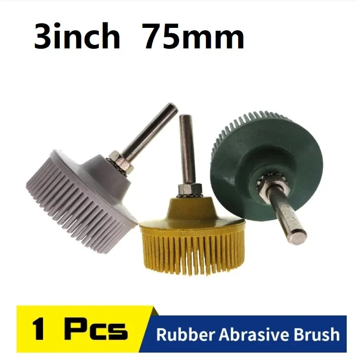 Polishing Wheel Grit 50 80 120 Radial Bristle Disc 3inch Emery Rubber Abrasive Brush 1/4" 6.35mm Dremel Rotary Accessories
Polishing Wheel Grit 50 80 120 Radial Bristle Disc 3inch Emery Rubber Abrasive Brush 1/4" 6.35mm Dremel Rotary Accessories