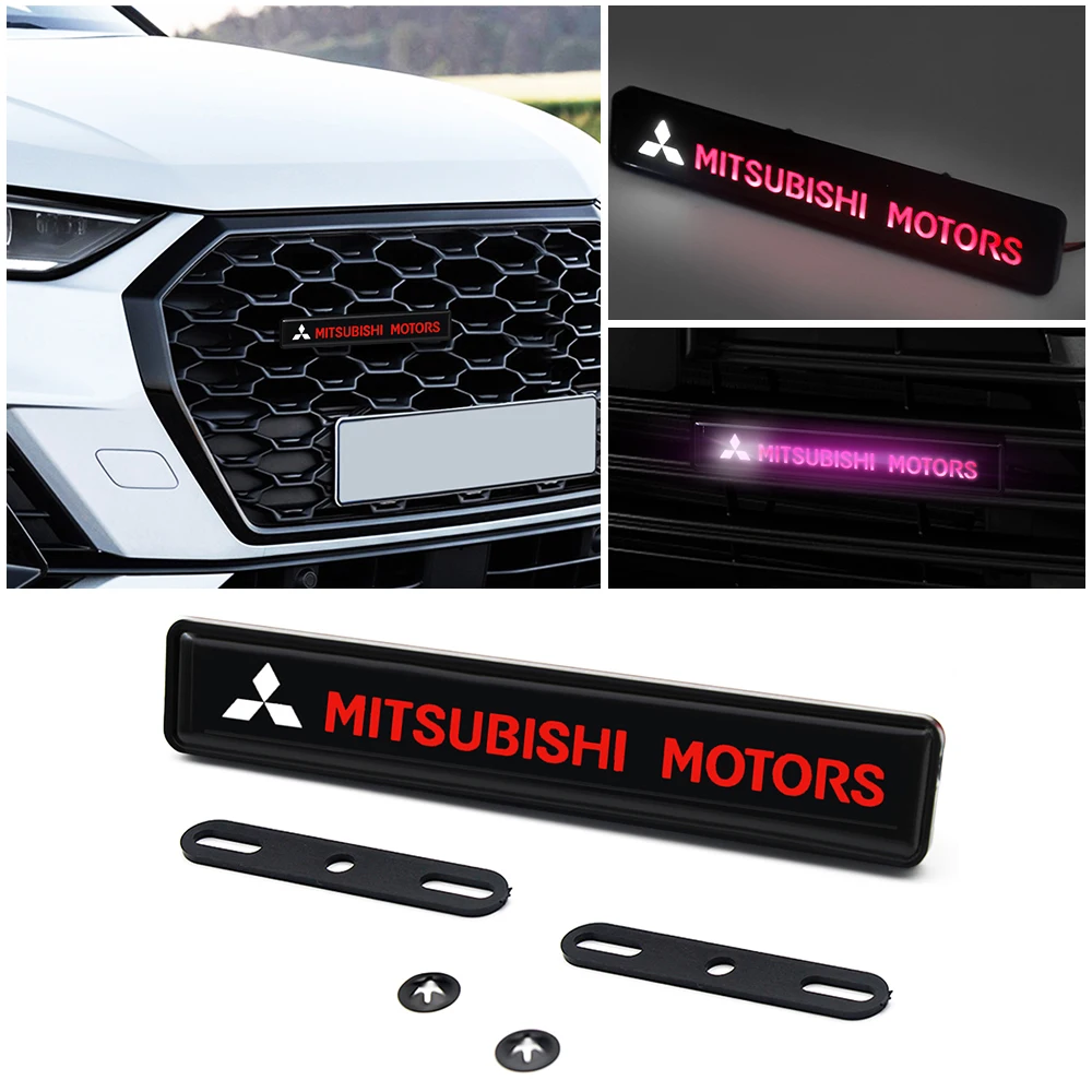 Car Decorative Lights LED Front Hood Grille Emblem Badge Decoration For Mitsubishi Asx Outlander Xl 3 Lancer Pajero 4 l200 EX
Car Decorative Lights LED Front Hood Grille Emblem Badge Decoration For Mitsubishi Asx Outlander Xl 3 Lancer Pajero 4 l200 EX