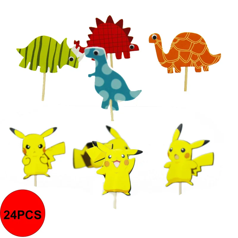 24PCS Dinosaur Card Paperboard Cake Tag Decorating Supplies for Kids Birthday Cakes Engagement Decor Dinosaur Party Decoration
24PCS Dinosaur Card Paperboard Cake Tag Decorating Supplies for Kids Birthday Cakes Engagement Decor Dinosaur Party Decoration