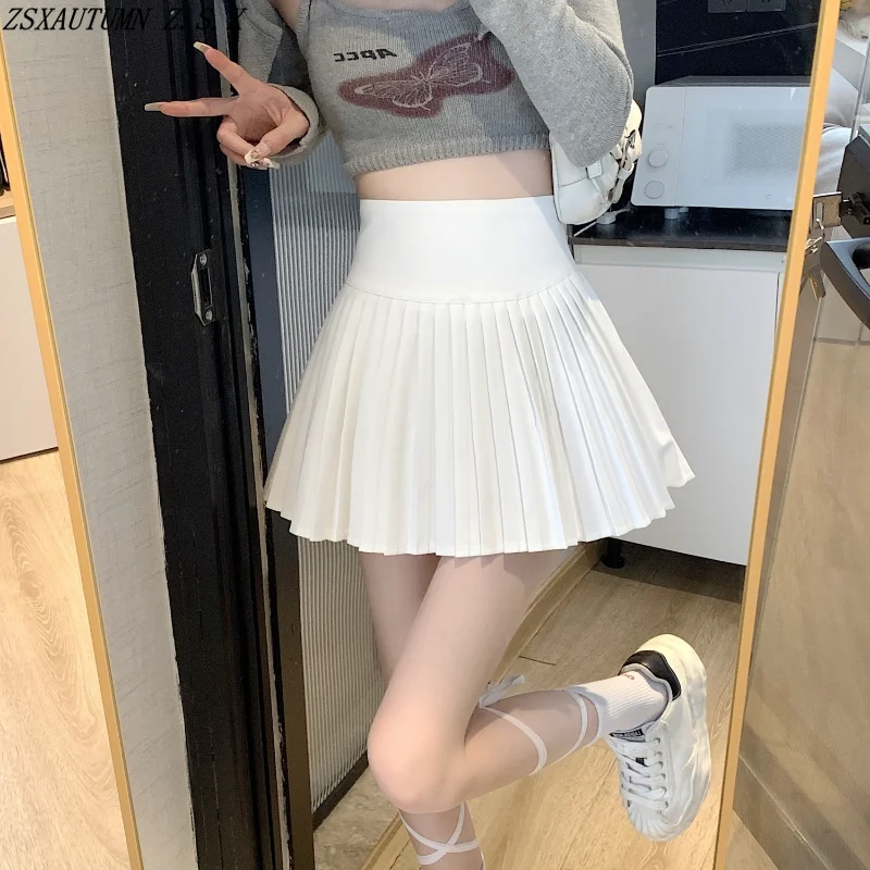 White Hip Wrap Half Skirt Women's Spring Summer New High Waist A-line Pleated Short Skirt Female Fashion Hot Girl Micro Skirts
White Hip Wrap Half Skirt Women's Spring Summer New High Waist A-line Pleated Short Skirt Female Fashion Hot Girl Micro Skirts