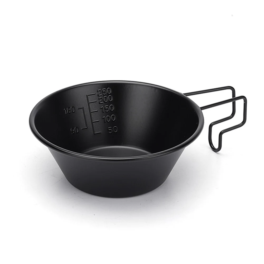 Non-Stick Camping Sierra Cup With Handle Tableware 304 Stainless Steel Outdoor Cookware Cooking Bowl Lightweight
Non-Stick Camping Sierra Cup With Handle Tableware 304 Stainless Steel Outdoor Cookware Cooking Bowl Lightweight