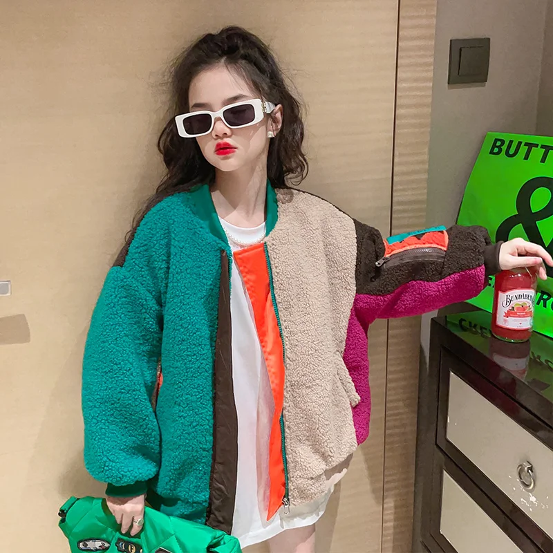 Зимнее пальто для девочек, Утепленное зимнее детское хлопковое пальто, топ для девочек, пальто из смешанного хлопка, модный шерстяной свите...
Зимнее пальто для девочек, Утепленное зимнее детское хлопковое пальто, топ для девочек, пальто из смешанного хлопка, модный шерстяной свите...