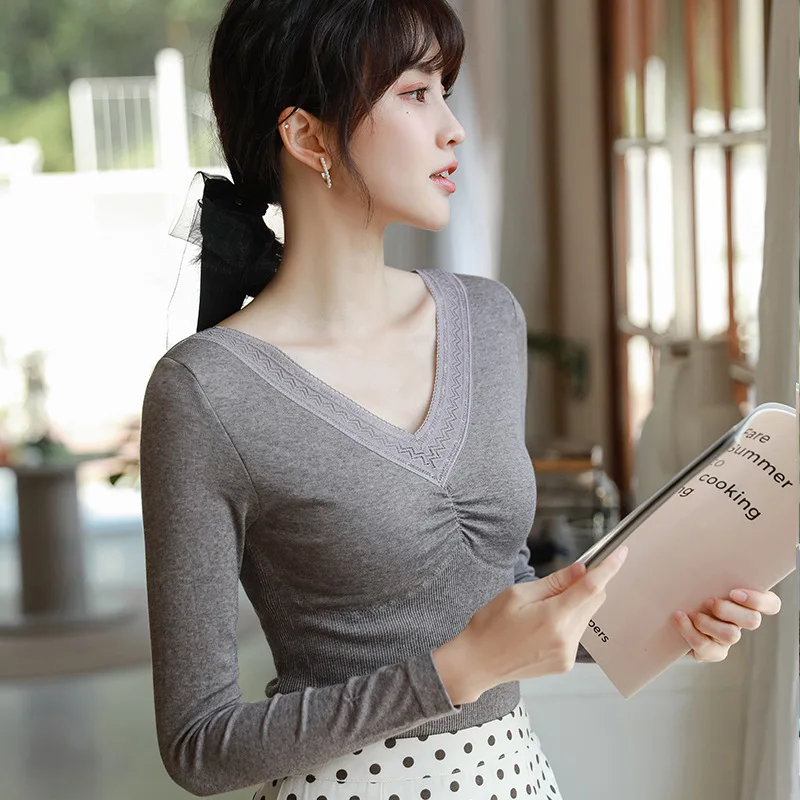 Thermal underwear women's suit plus autumn and winter bottoming shirt clothes long trousers electric thermal underwear2022
Thermal underwear women's suit plus autumn and winter bottoming shirt clothes long trousers electric thermal underwear2022