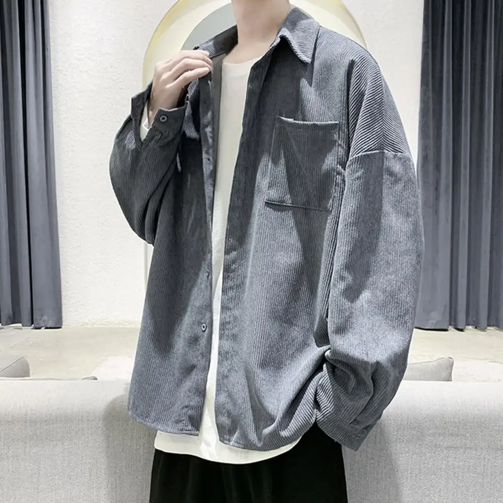 Trendy Men Fall Shirt Soft Dating Clothes Wear-resistant Buttons Turn-down Collar Men Fall Shirt
Trendy Men Fall Shirt Soft Dating Clothes Wear-resistant Buttons Turn-down Collar Men Fall Shirt