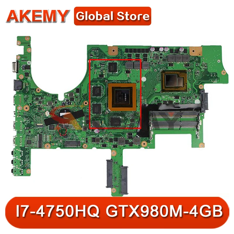 Оригинальная материнская плата G751JY подходит для ROG ASUS G751JY G751JM G751JL G751J, материнская плата для ноутбука со стандартной фотографией
Оригинальная материнская плата G751JY подходит для ROG ASUS G751JY G751JM G751JL G751J, материнская плата для ноутбука со стандартной фотографией