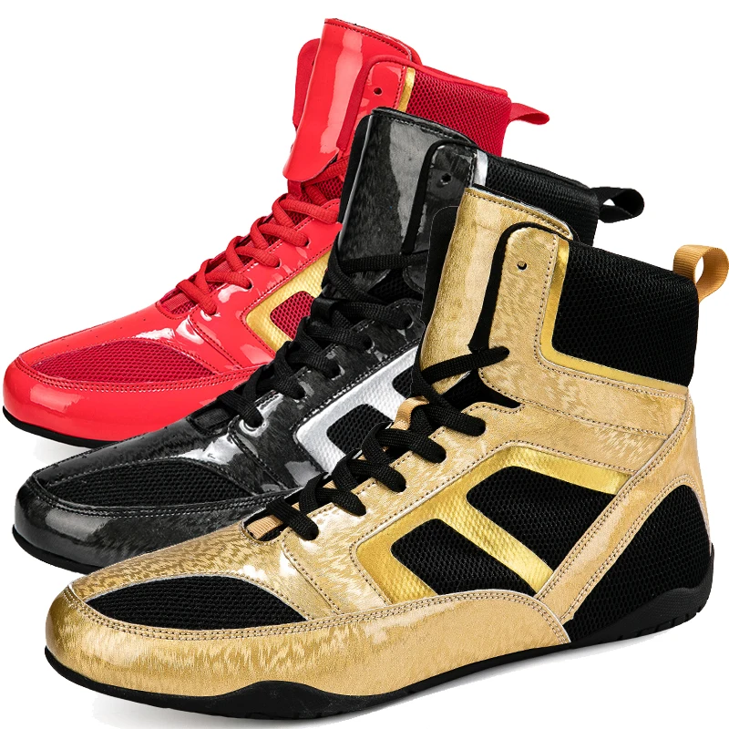 New Men's Women's Professional Boxing Sneakers Children's Comfortable Training Boxing Fighting Boots Anti-skid Wrestling Shoes
New Men's Women's Professional Boxing Sneakers Children's Comfortable Training Boxing Fighting Boots Anti-skid Wrestling Shoes