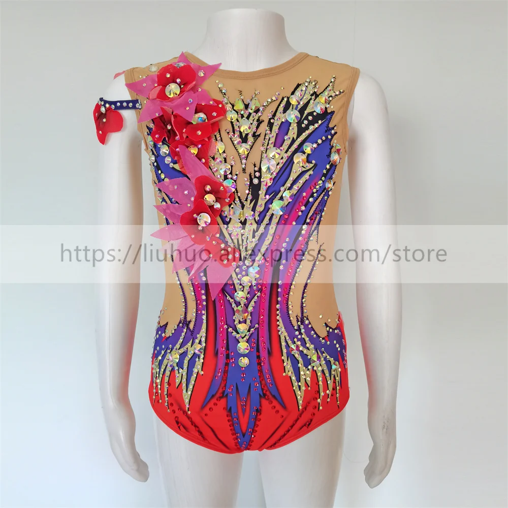 LIUHUO Customize Women Girl Costume Performance Rhythmic Gymnastics Leotards Competition Skating Dress Sleeveless Red Dance Teen
LIUHUO Customize Women Girl Costume Performance Rhythmic Gymnastics Leotards Competition Skating Dress Sleeveless Red Dance Teen