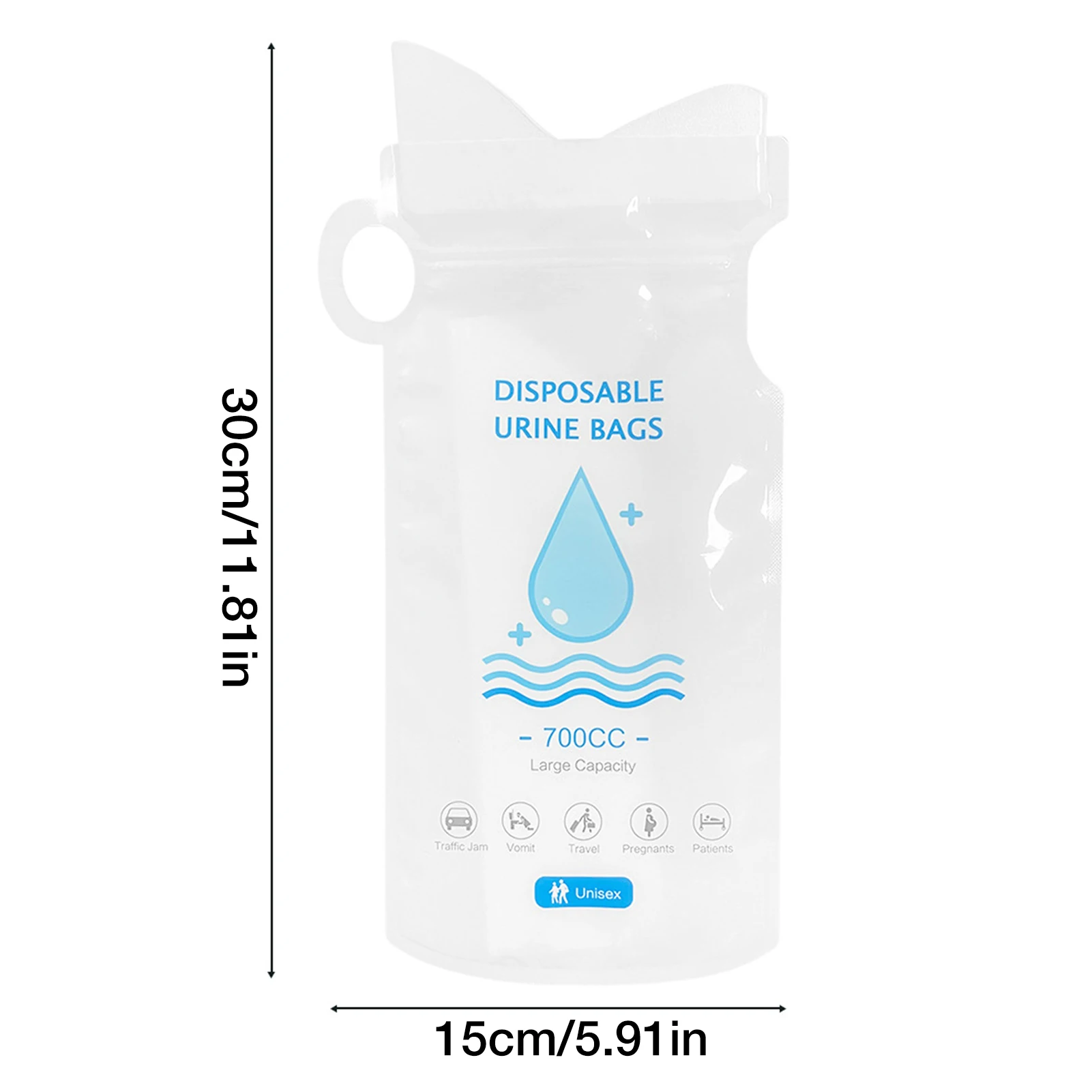 700ml Disposable Portable Urine Bag Travel Emergency Mini Toilet WC Disposable Urinal Storage Pack Outdoor Travel Barf Vomit Bag
700ml Disposable Portable Urine Bag Travel Emergency Mini Toilet WC Disposable Urinal Storage Pack Outdoor Travel Barf Vomit Bag