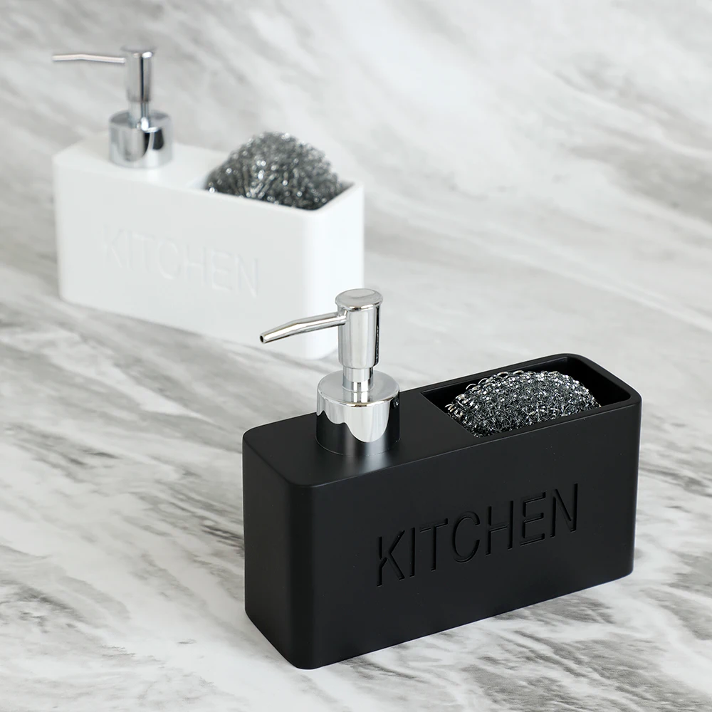 Kitchen Detergent Dispenser Can Be Reused with Compartment Storage Pump Bottle Can Store Sponge Wire Brush Kitchen Decoration
Kitchen Detergent Dispenser Can Be Reused with Compartment Storage Pump Bottle Can Store Sponge Wire Brush Kitchen Decoration