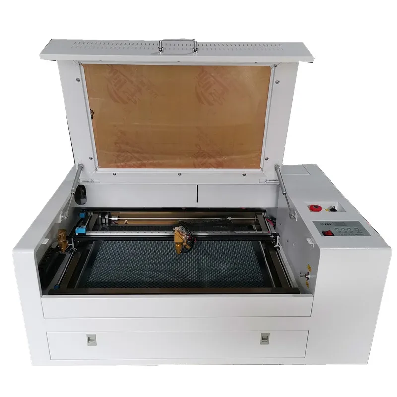 

New model White 4060 laser engraivng machine with 50w laser tube and auto up nd down have good price