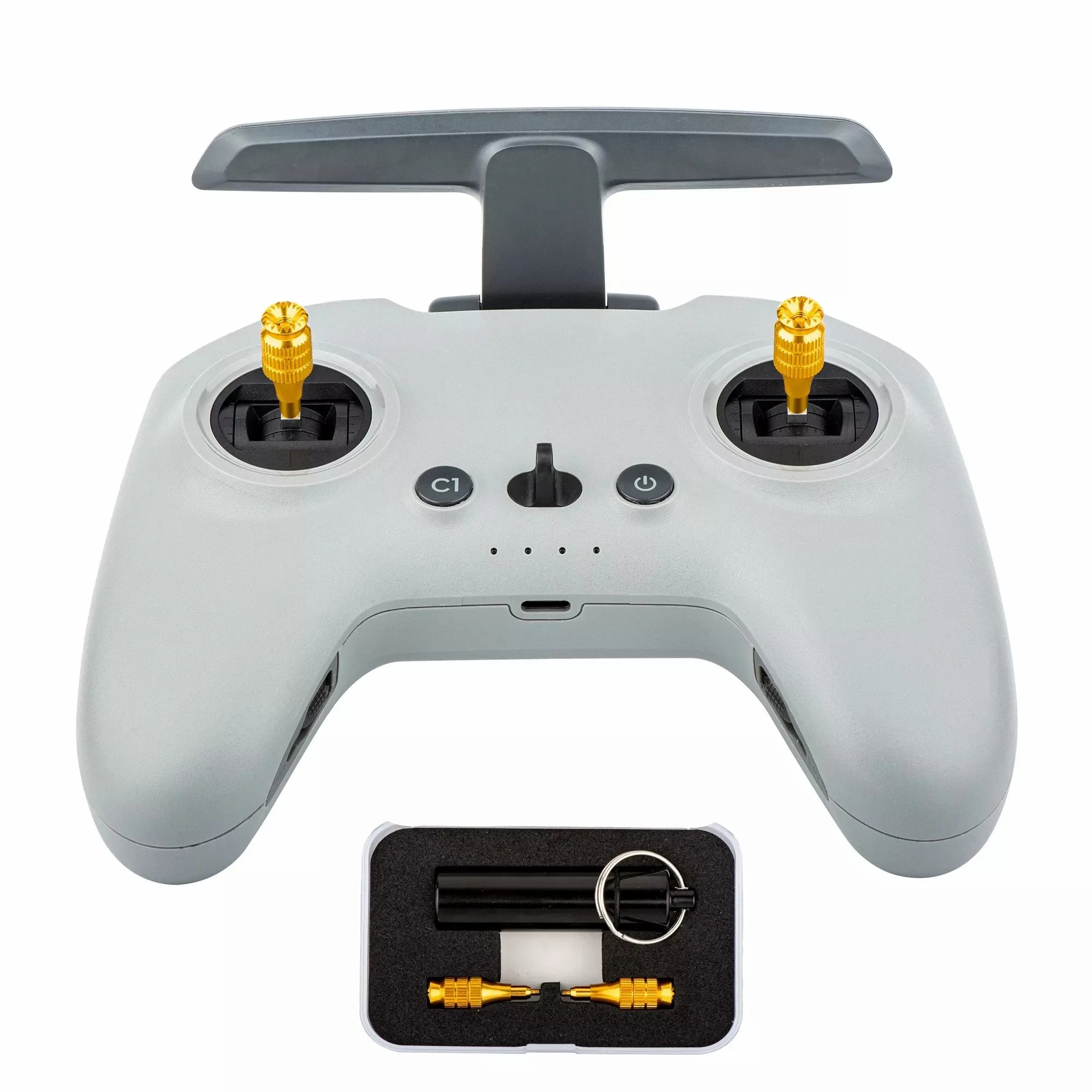 Adjustable Aluminium Alloy Joystick Extended Thumb Rocker Golden Joysticks for DJI Avata/ FPV Remote Controller 2 Accessories
Adjustable Aluminium Alloy Joystick Extended Thumb Rocker Golden Joysticks for DJI Avata/ FPV Remote Controller 2 Accessories