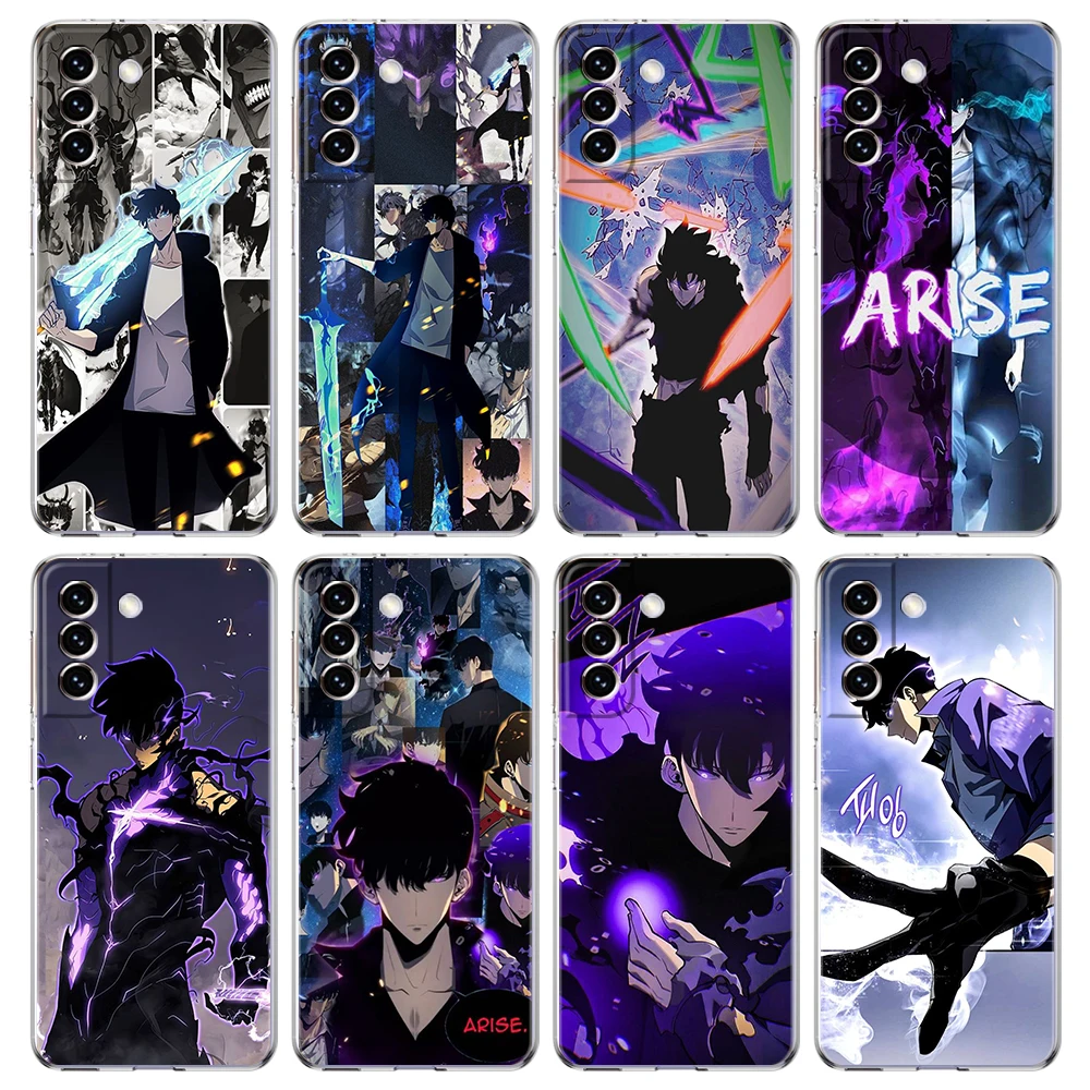 Solo Leveling Comics Anime Transparent Cover for Samsung Galaxy S23 S22 S20 S21 FE Ultra Note 20 S10 S10E M21 M22 M31 Plus Case 
Solo Leveling Comics Anime Transparent Cover for Samsung Galaxy S23 S22 S20 S21 FE Ultra Note 20 S10 S10E M21 M22 M31 Plus Case
