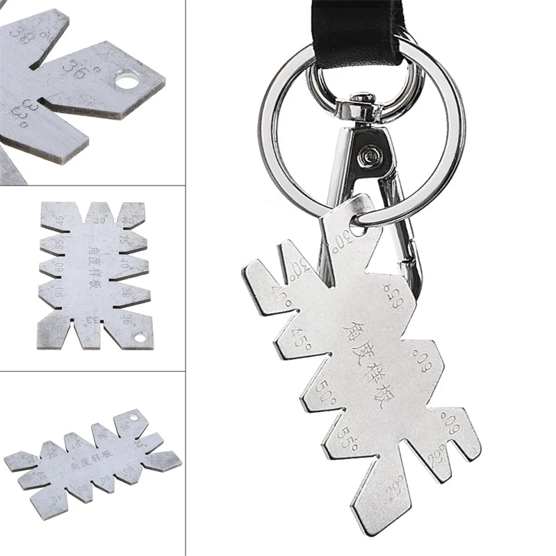 Прибор для измерения резьбы, центральный калибр, шаблон, инструмент для измерения шага резьбы
Прибор для измерения резьбы, центральный калибр, шаблон, инструмент для измерения шага резьбы