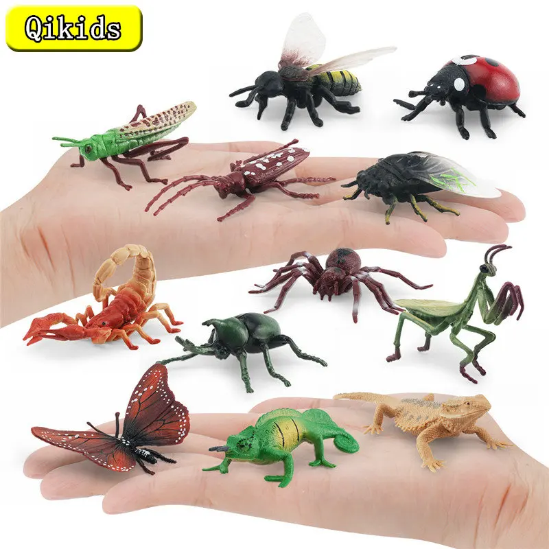 

Искусственная пластиковая модель животных, паук Longhorn Manti, Бабочка, Москитная фигурка, обучающая игрушка для детей, подарки