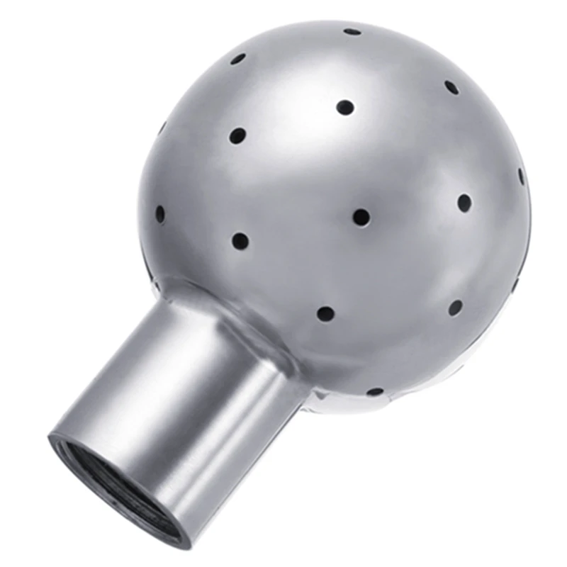 360 Degree 1/2 Inch Female Spray Cleaning Ball Stainless Steel Thread Fixed Spray Ball Coverage Effective Rotary Cleaning ball
360 Degree 1/2 Inch Female Spray Cleaning Ball Stainless Steel Thread Fixed Spray Ball Coverage Effective Rotary Cleaning ball