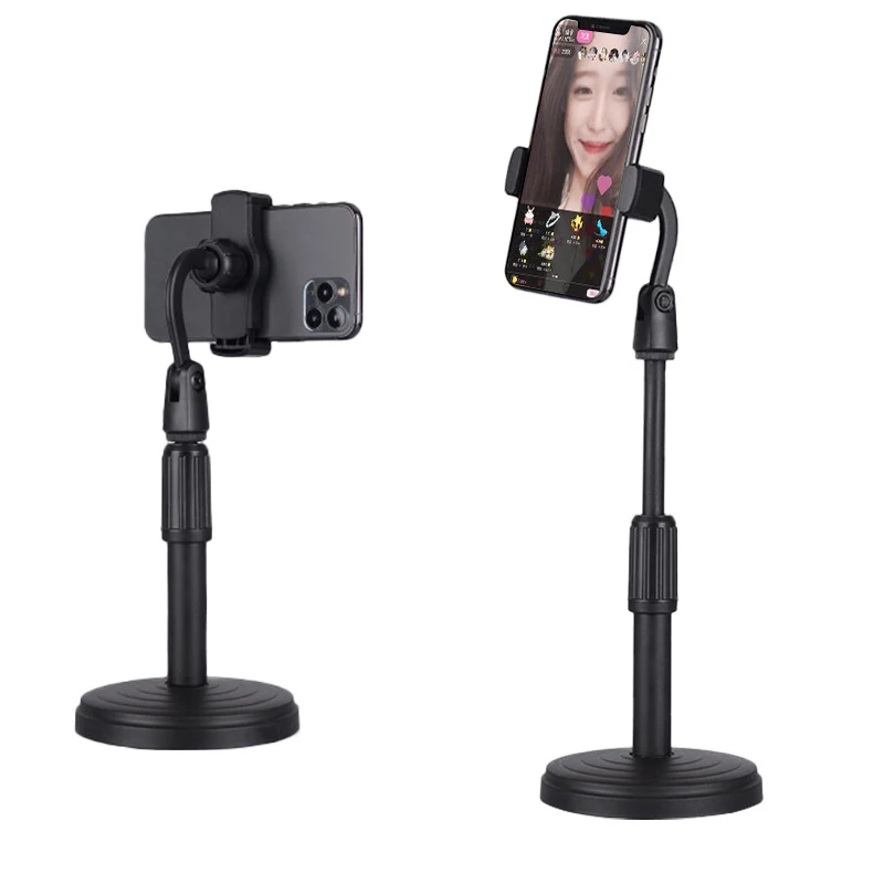 Lightweight Desktop Tripod for Smartphone iPhone Samsung with Phone Holder Universal Adjustment Selfie Stick Stand Bracket Tripe
Lightweight Desktop Tripod for Smartphone iPhone Samsung with Phone Holder Universal Adjustment Selfie Stick Stand Bracket Tripe