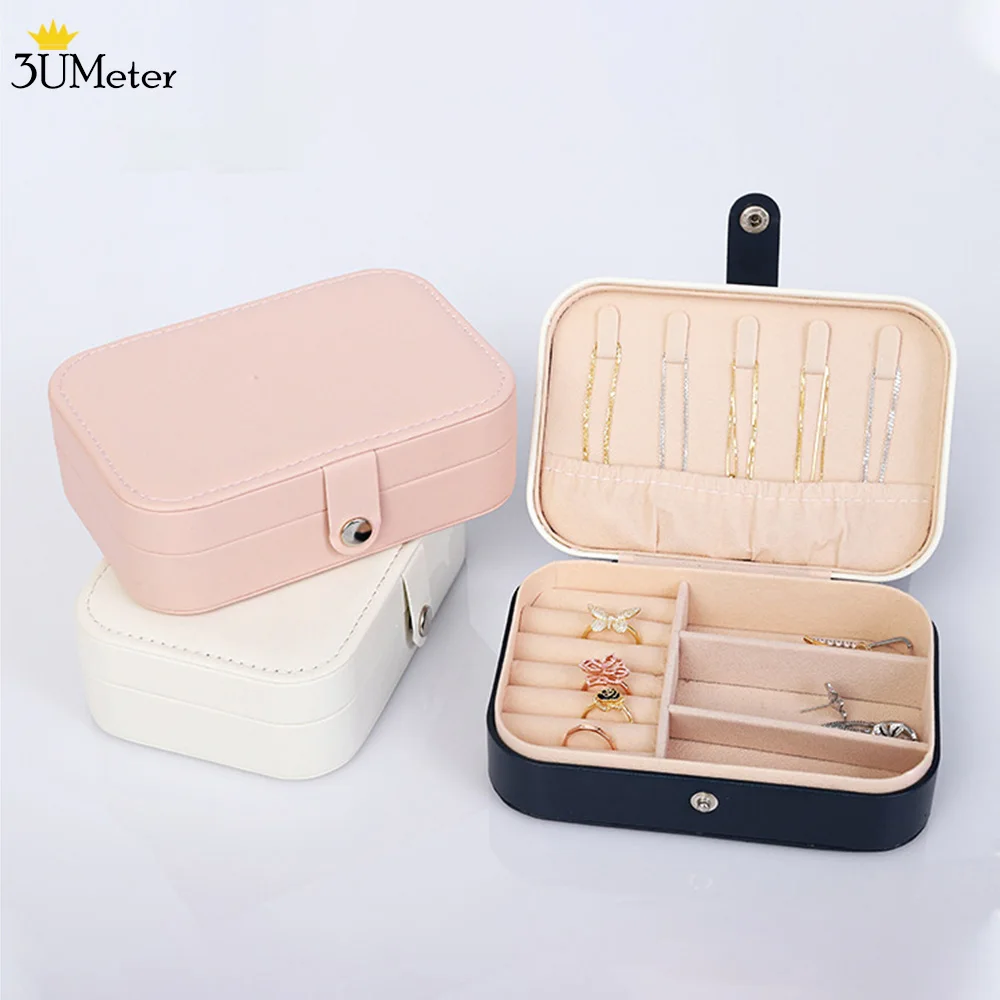 Hot Sale PU Leather Jewelry Box Dustproof Travel Organizer Jewelry Case Multi-Function Necklace Earring Jewelry Holder Gift Box
Hot Sale PU Leather Jewelry Box Dustproof Travel Organizer Jewelry Case Multi-Function Necklace Earring Jewelry Holder Gift Box