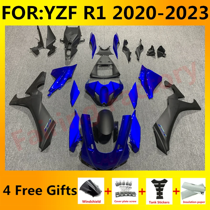 NEW ABS Motorcycle Injection full Fairing Kit fit For YZF R1 YFZ-R1 R1M 2020 2021 2022 2023 Bodywork Fairings kits blue black
NEW ABS Motorcycle Injection full Fairing Kit fit For YZF R1 YFZ-R1 R1M 2020 2021 2022 2023 Bodywork Fairings kits blue black