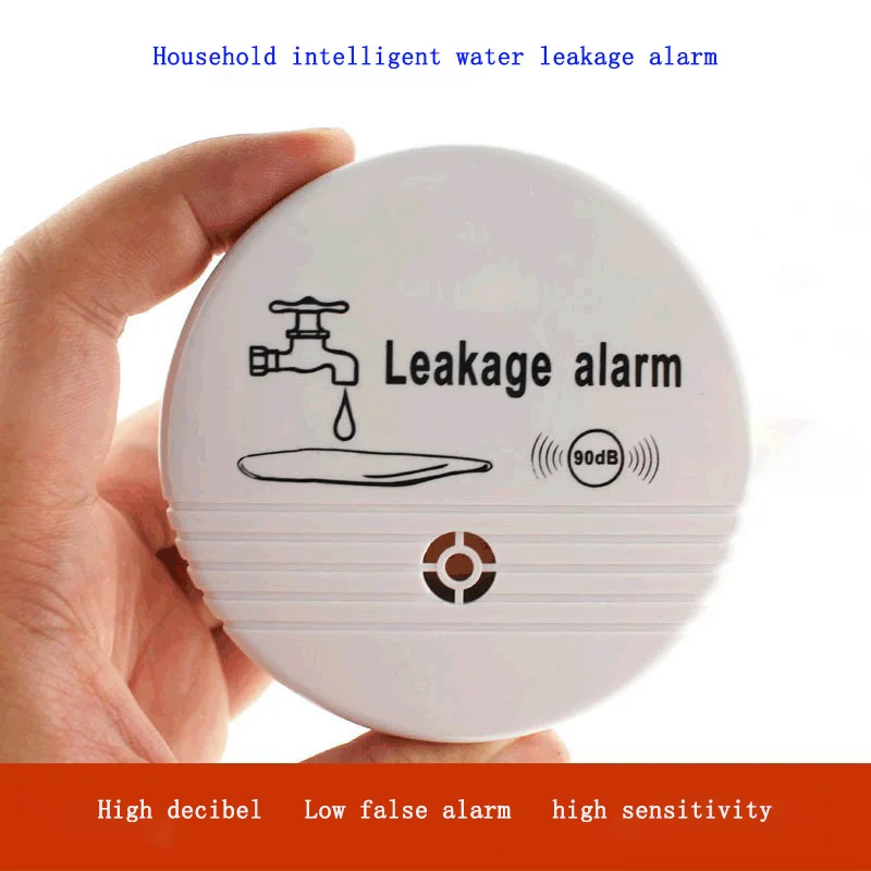 

Water Leakage Alarm Household Overflow Water Immersion Detector Level Detection Washing Machine Drainage Drip Device