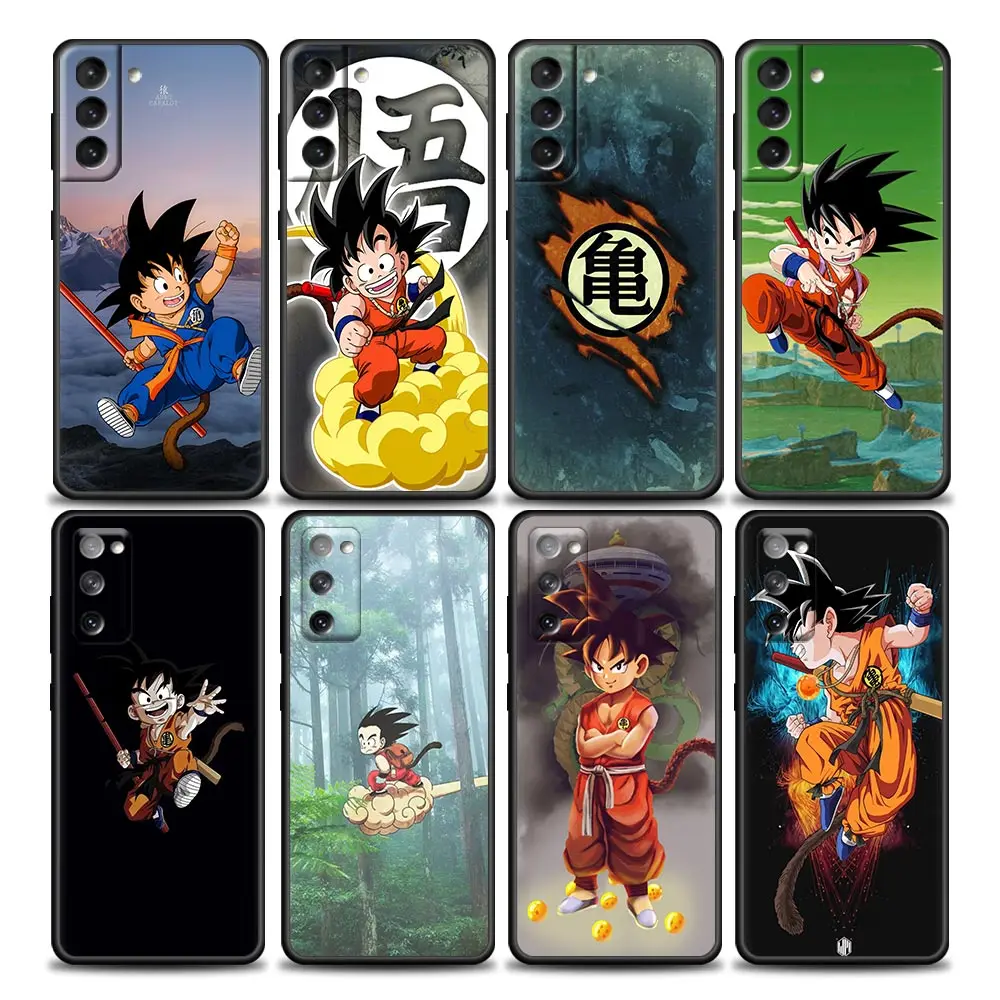 

Anime Son Goku Drawings Dragon Ball Z Phone Case for Samsung Galaxy S7 S8 S9 S10e S21 S20 Fe Plus Note 20 Ultra 5G Case Silicone