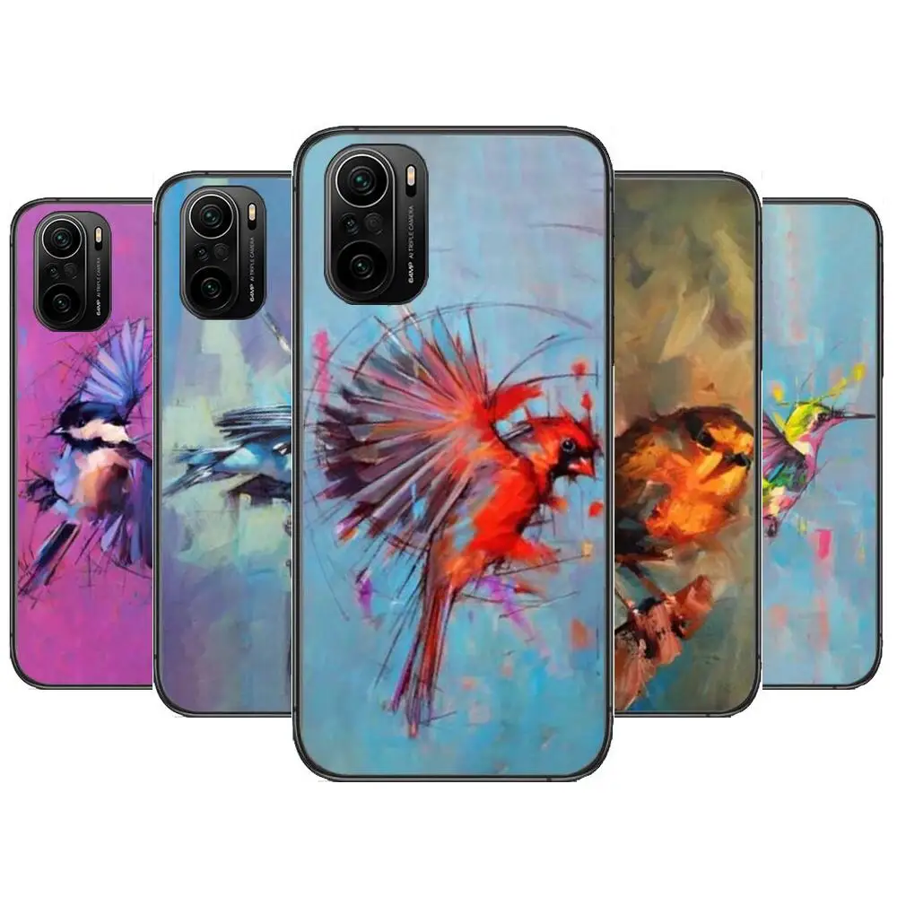 Hummingbird in oil painting Phone Case For xiaomi redmi POCO F1 F2 F3 X3 Pro M3 9C 10T Lite NFC Black Cover Silicone Back Prett
Hummingbird in oil painting Phone Case For xiaomi redmi POCO F1 F2 F3 X3 Pro M3 9C 10T Lite NFC Black Cover Silicone Back Prett
