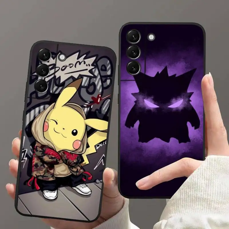 Cute Cartoon Pokemon Pikachu Gengar Phone Case for Samsung Galaxy S22 S21 Ultra S20 FE S9 Plus S10 5G lite 2020 Silicone Funda
Cute Cartoon Pokemon Pikachu Gengar Phone Case for Samsung Galaxy S22 S21 Ultra S20 FE S9 Plus S10 5G lite 2020 Silicone Funda